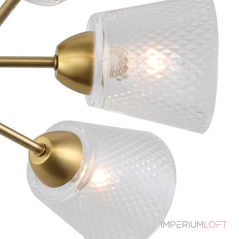 Потолочная люстра Escada AMARANT 1104/6P Brass Потолочная люстра Escada AMARANT 1104/6P Brass