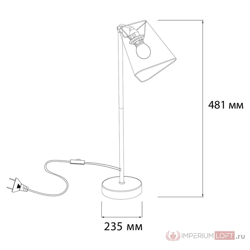 Настольный светильник Escada 10185/L E14*40W White