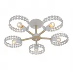 Escada 679/5P E27*60W White/Wood