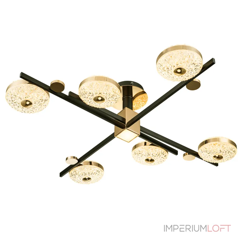 Escada 10219/6 LED*78W Black/Gold