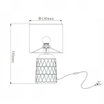 Настольный светильник Escada RHEA 10203/L White от ImperiumLoft Настольный светильник Escada RHEA 10203/L White от ImperiumLoft