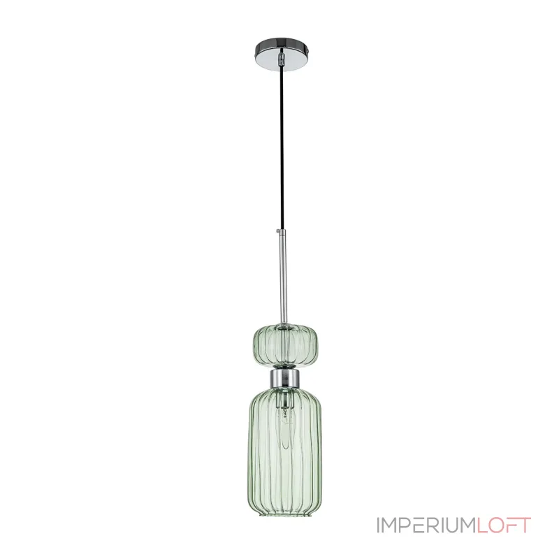 Подвесной светильник Escada 1141/1S E14*60W Chrome/Green