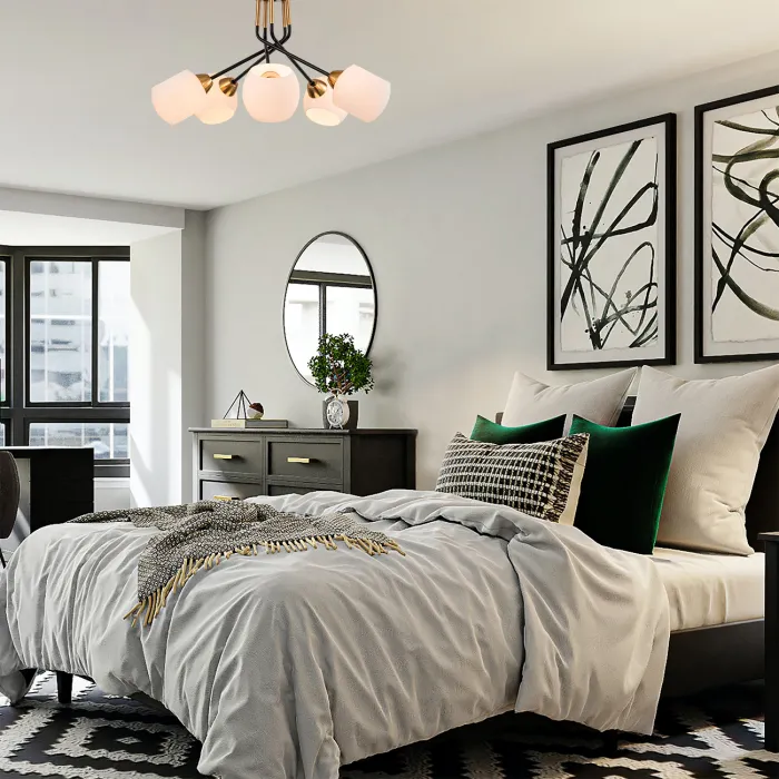 Escada 2113/5P E27*40W Copper/Black от ImperiumLoft