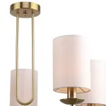Escada 10166/5PL E14*40W Brass от ImperiumLoft