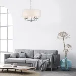 Подвесная люстра Escada 10175/5PL E14*40W Chrome