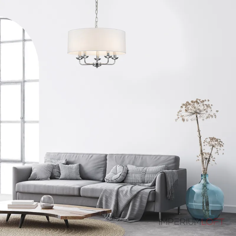Подвесная люстра Escada 10175/5PL E14*40W Chrome