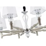 Подвесная люстра Escada 672/8S E27*60W Nickel