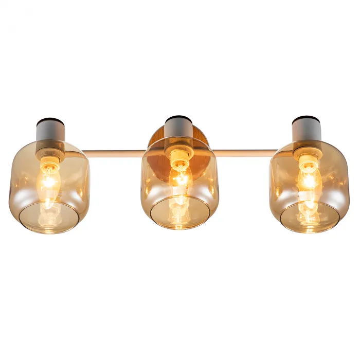 Escada 10177/3A E14*40W White/Chrome/Wood от ImperiumLoft