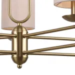 Escada 10166/5PL E14*40W Brass от ImperiumLoft