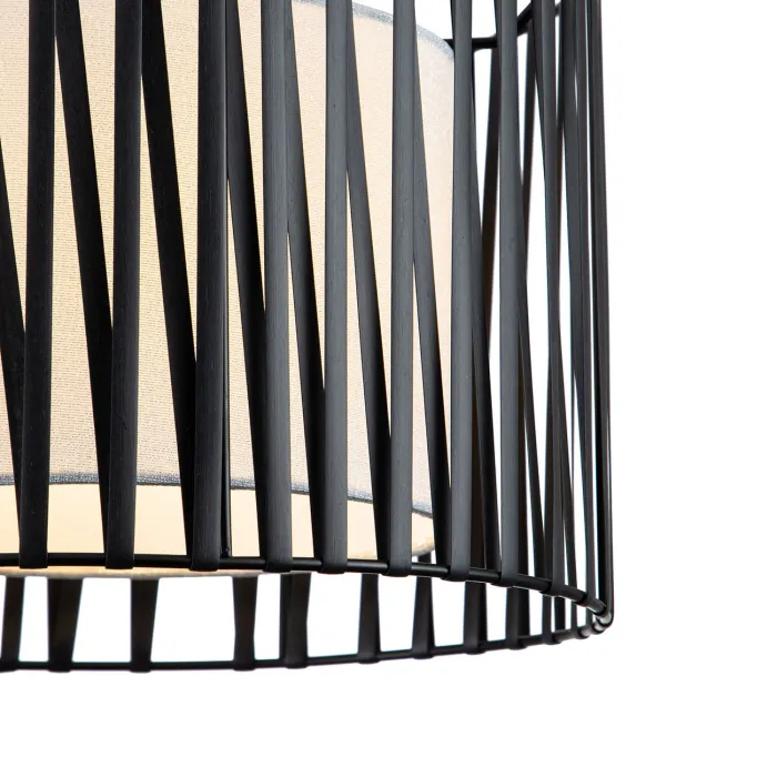Escada 10181/1S E27*60W Black/Silver от ImperiumLoft
