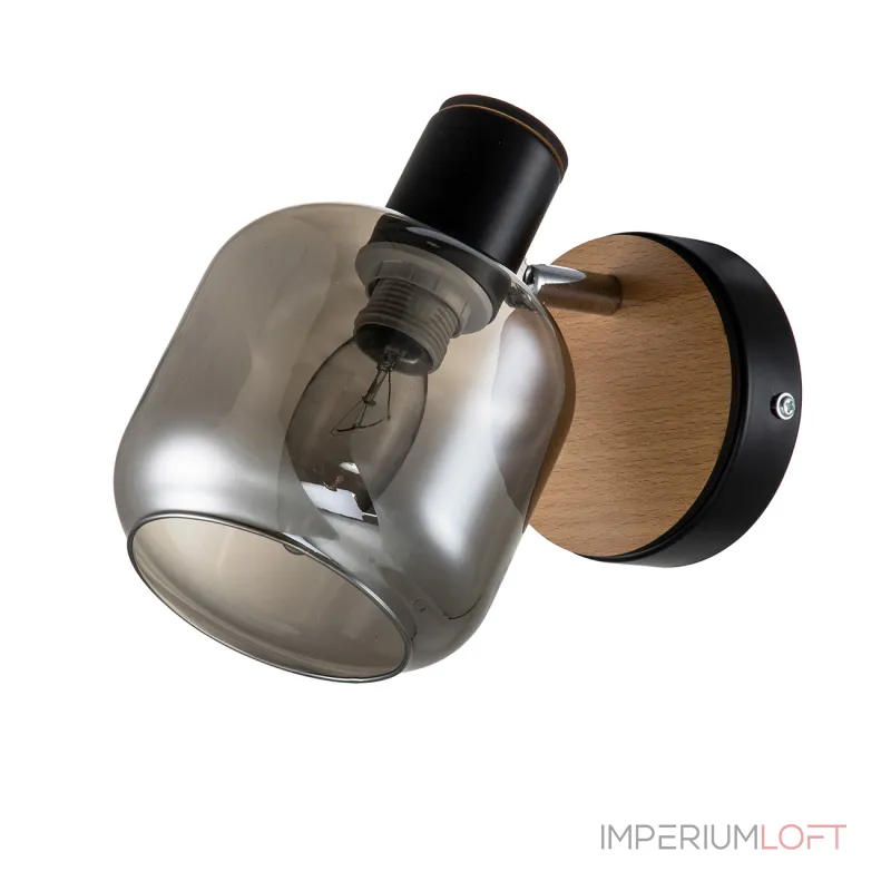 Escada 10177/1A E14*40W Black/Chrome/Wood