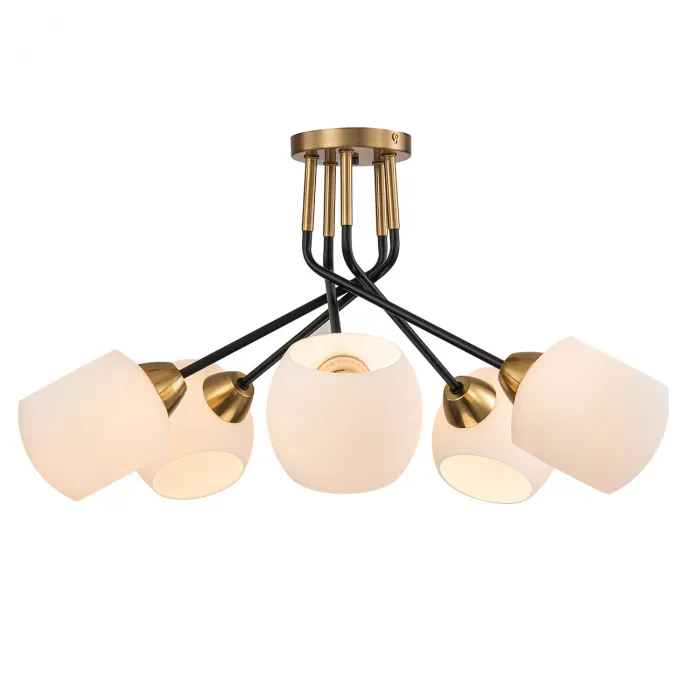 Escada 2113/5P E27*40W Copper/Black от ImperiumLoft