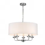 Подвесная люстра Escada 10175/5PL E14*40W Chrome