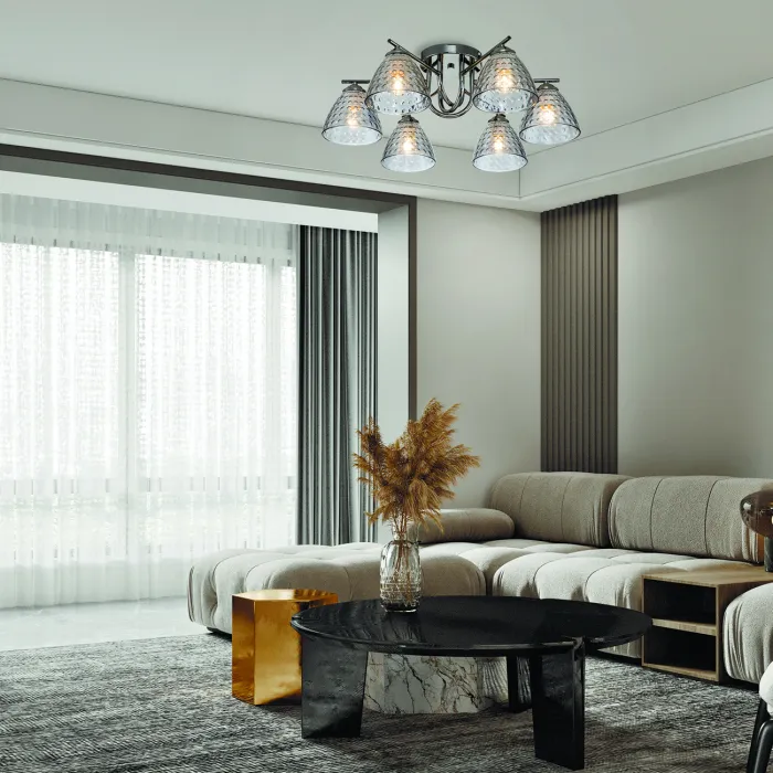 Escada 659/6PL E27*60W Black от ImperiumLoft