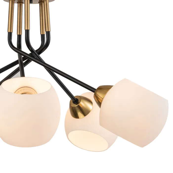 Escada 2113/5P E27*40W Copper/Black от ImperiumLoft