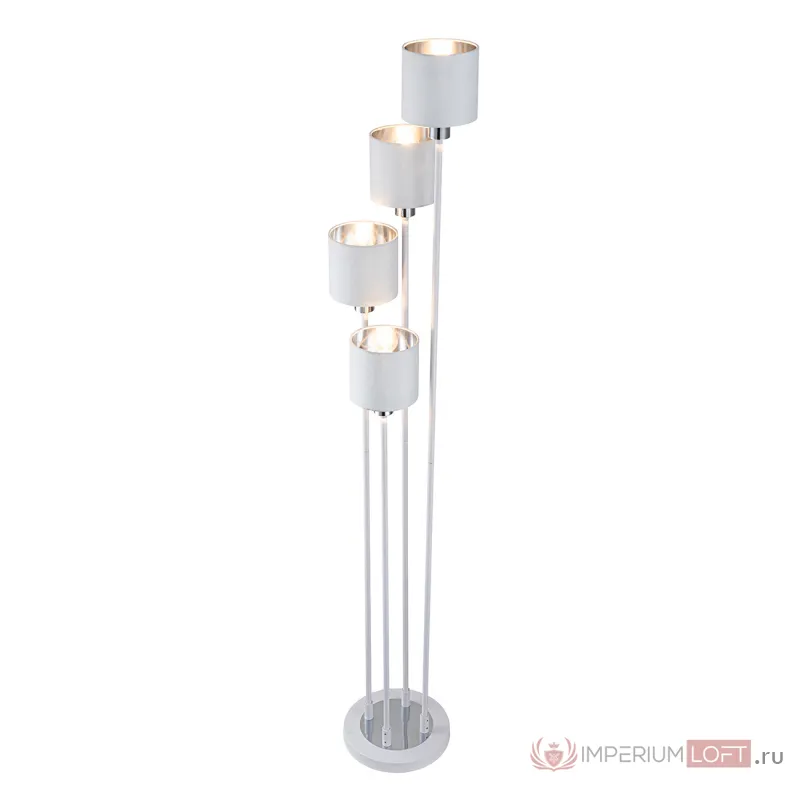 Escada 1109/4 E14*40W White/Silver от ImperiumLoft