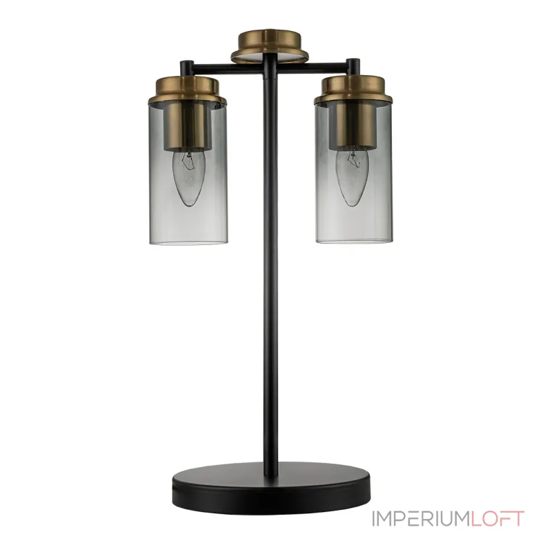 Настольный светильник Escada 2118/2 E14*40W Black/Brass Настольный светильник Escada 2118/2 E14*40W Black/Brass