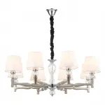 Подвесная люстра Escada 672/8S E27*60W Nickel