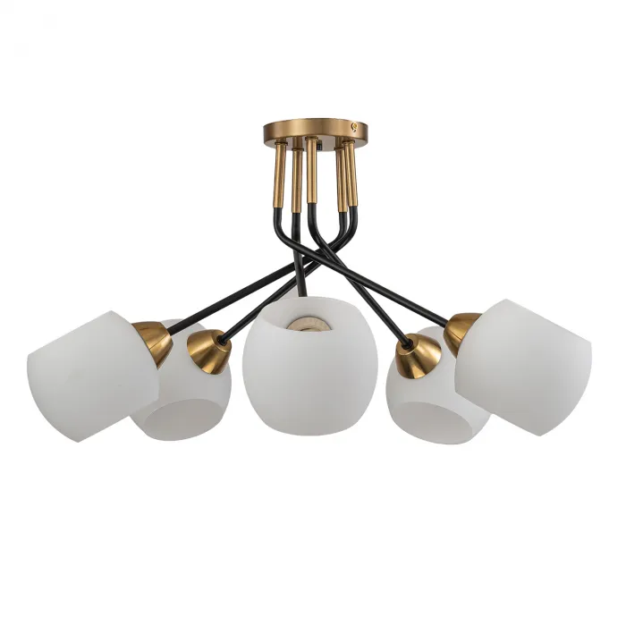 Escada 2113/5P E27*40W Copper/Black от ImperiumLoft