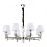 Подвесная люстра Escada 672/8S E27*60W Nickel