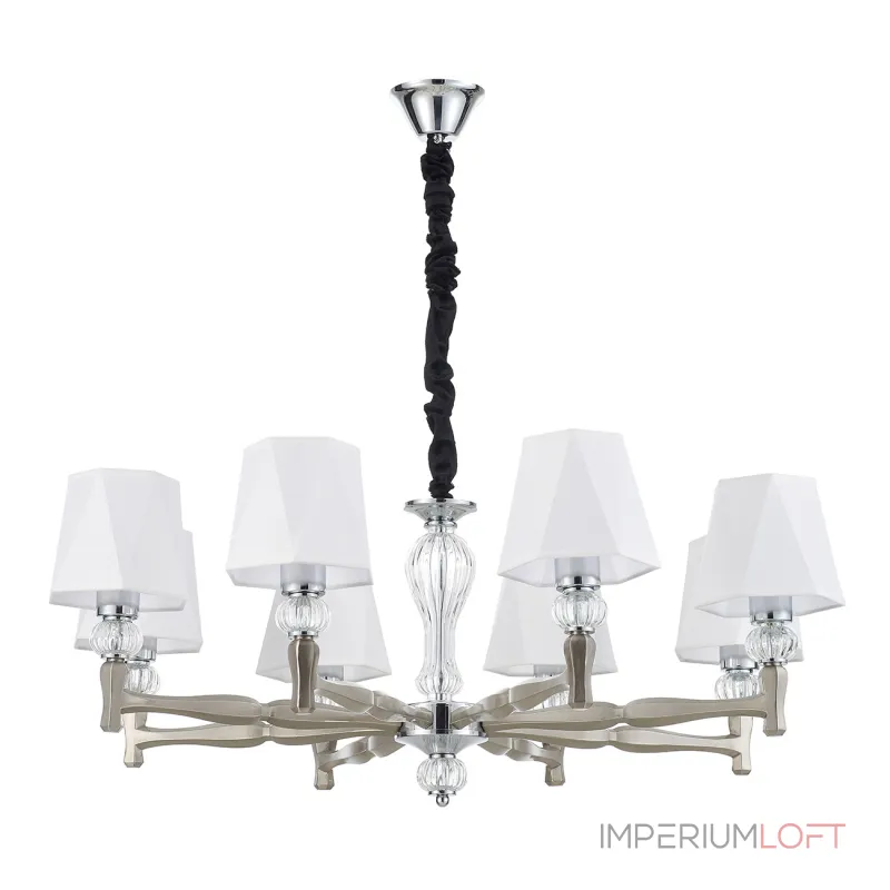 Подвесная люстра Escada 672/8S E27*60W Nickel Подвесная люстра Escada 672/8S E27*60W Nickel