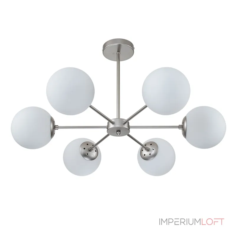 Escada 2110/6P E14*40W Satin nickel