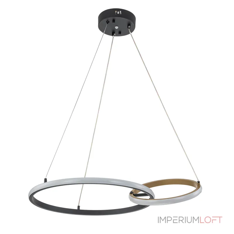 Подвесная люстра Escada RELATION 10230/2LED Black/Gold