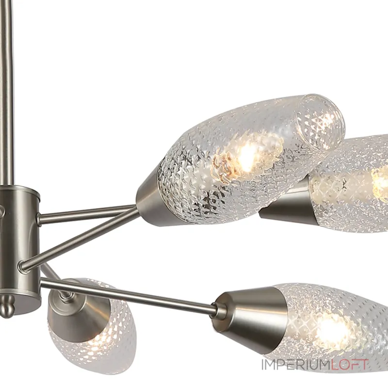 Люстра на штанге Escada DESIRE 10165/8PL Nickel