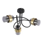 Потолочная люстра Escada HURRICANE 1139/3P Black/Gold