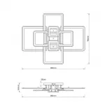 Escada 10286/8 LED*240W White от ImperiumLoft