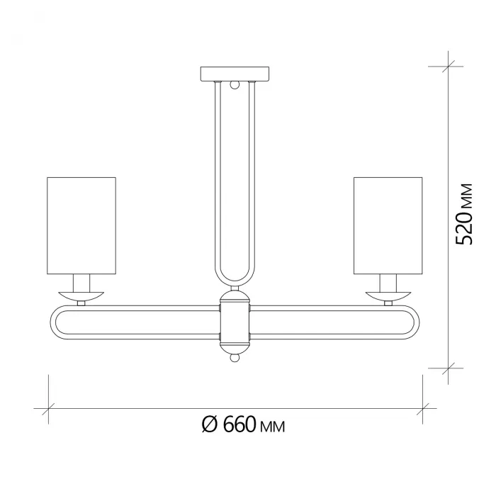 Escada 10166/5PL E14*40W Chrome от ImperiumLoft