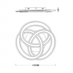 Escada 10243/3 LED*140W White от ImperiumLoft