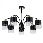 Escada 2121/7P E27*40W Black/Gold