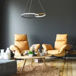 Подвесная люстра Escada RELATION 10230/2LED Black/Gold