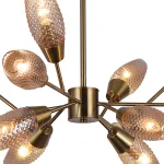 Люстра на штанге Escada DESIRE 10165/12PL Copper