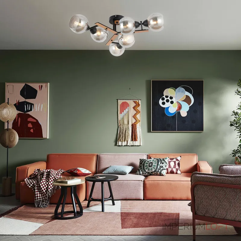 Потолочная люстра Escada BARCLAY 1102/6P Потолочная люстра Escada BARCLAY 1102/6P