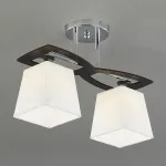 Escada 1116/2PL E27*60W Chrome/Black/White от ImperiumLoft