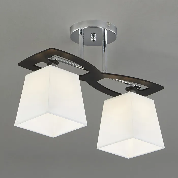 Escada 1116/2PL E27*60W Chrome/Black/White от ImperiumLoft