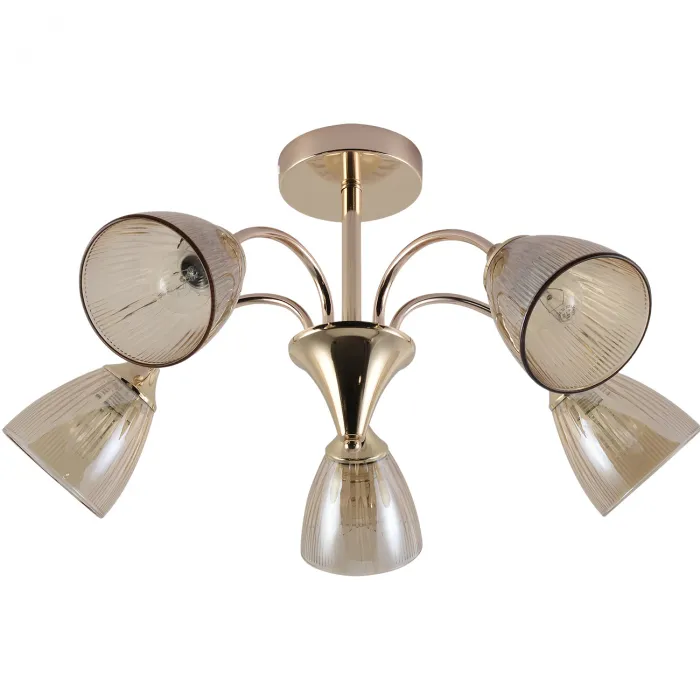 Escada 1129/5P E27*60W Gold от ImperiumLoft
