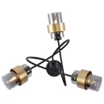 Потолочная люстра Escada HURRICANE 1139/3P Black/Gold