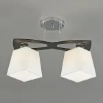 Escada 1116/2PL E27*60W Chrome/Black/White от ImperiumLoft