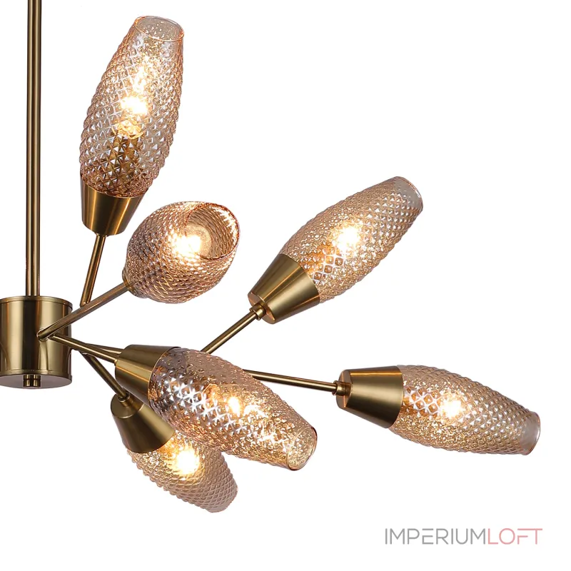 Люстра на штанге Escada DESIRE 10165/12PL Copper