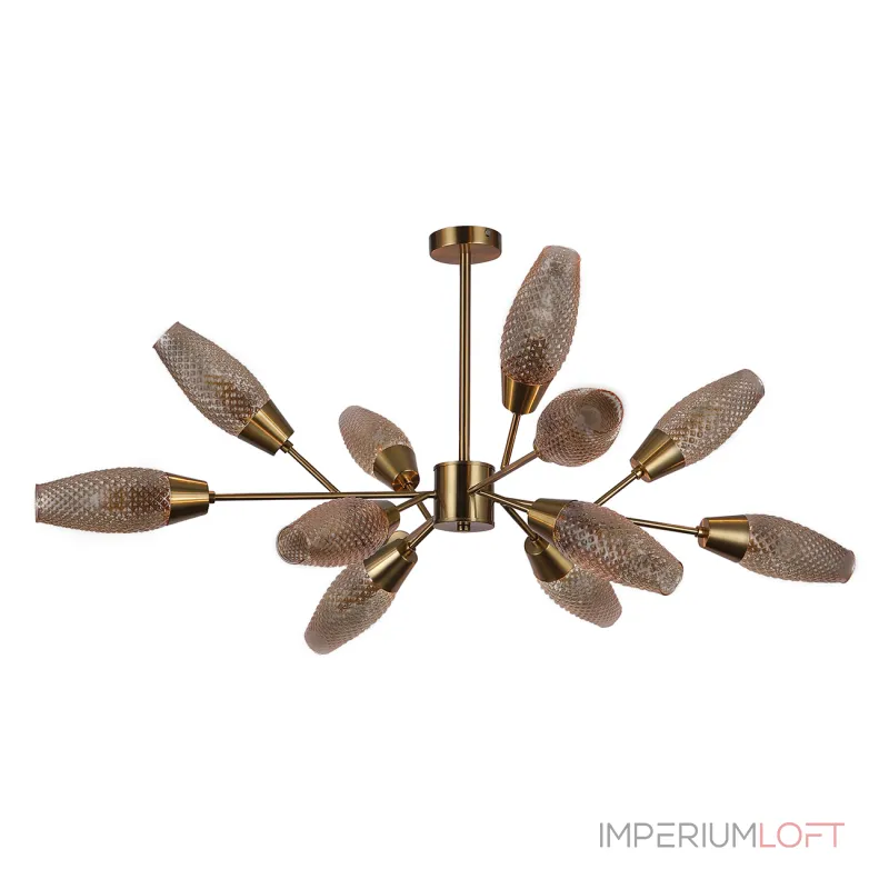 Люстра на штанге Escada DESIRE 10165/12PL Copper
