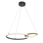 Подвесная люстра Escada RELATION 10230/2LED Black/Gold