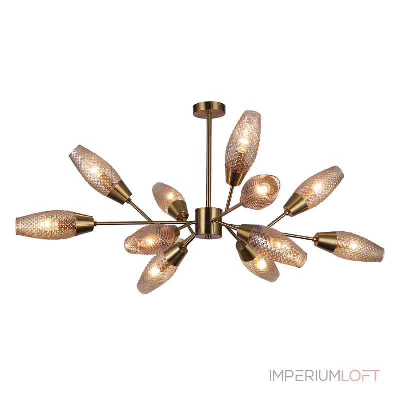Люстра на штанге Escada DESIRE 10165/12PL Copper