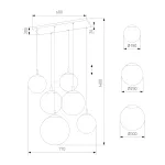 Подвесной светильник TK Lighting Esme 4793
