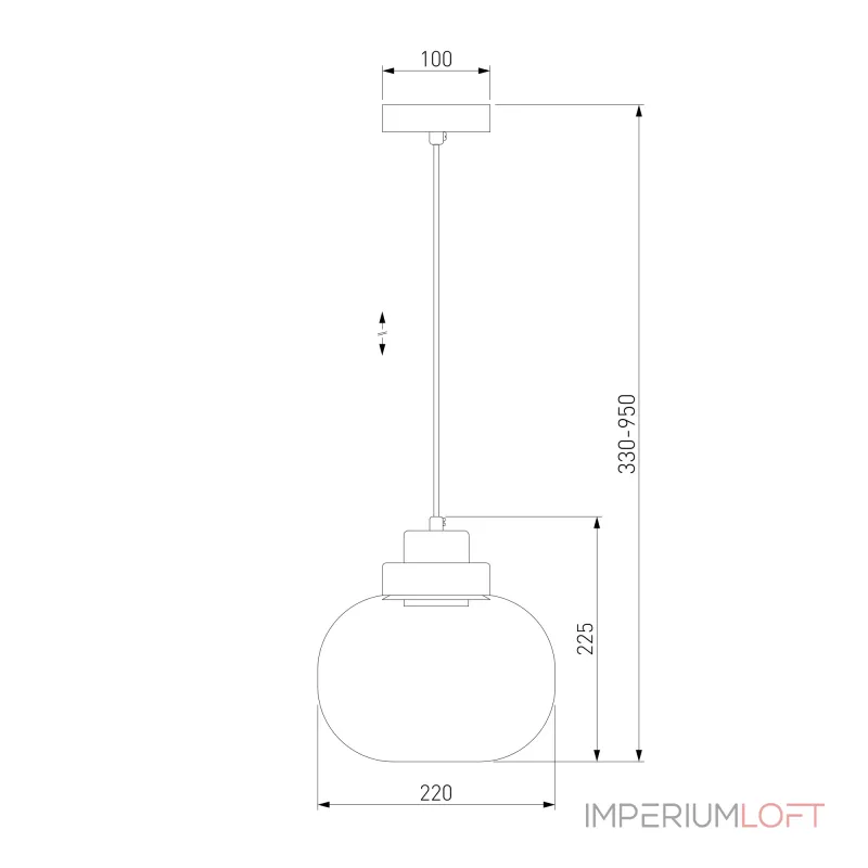 Подвесной светильник Eurosvet Jeffry 50241/1 LED Подвесной светильник Eurosvet Jeffry 50241/1 LED