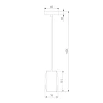 Подвесной светильник Eurosvet Bonaldo 50246/1 LED
