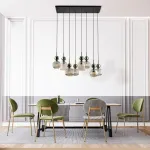 Подвесной светильник TK Lighting Sophia Green Cognac 11151