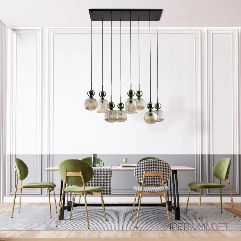 Подвесной светильник TK Lighting Sophia Green Cognac 11151 Подвесной светильник TK Lighting Sophia Green Cognac 11151